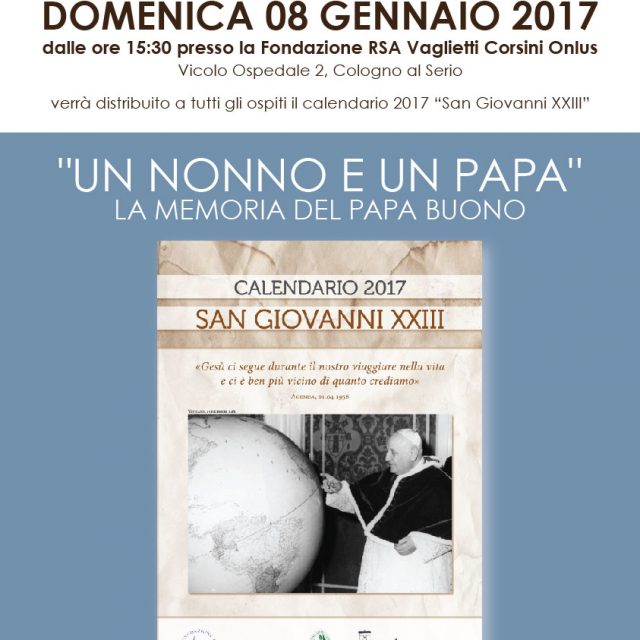 “UN NONNO E UN PAPA”