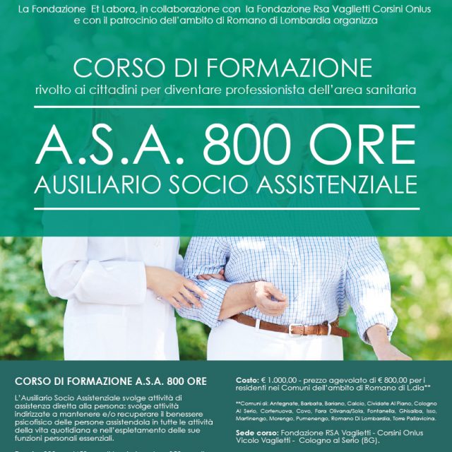 CORSO ASA 800 ORE