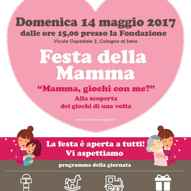 14 maggio: Festa della Mamma “Mamma,