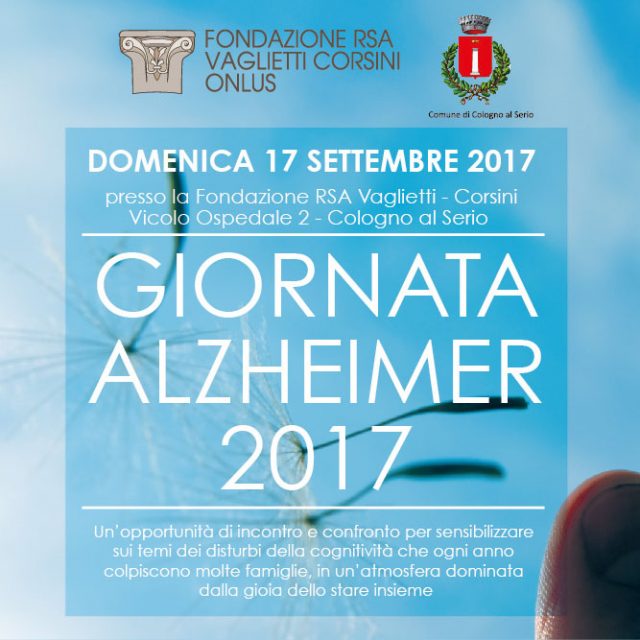 GIORNATA ALZHEIMER 2017