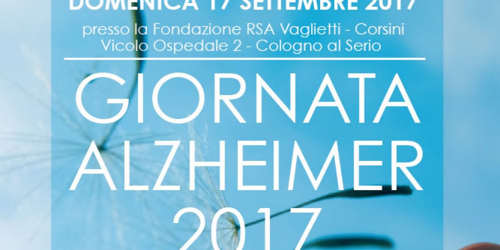 GIORNATA ALZHEIMER 2017